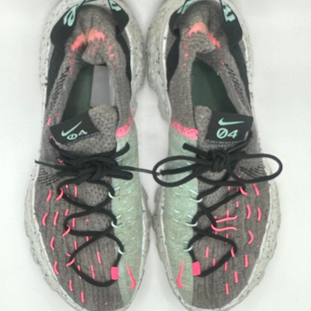 Nike Space Hippie 04 Sustainable Running Sneakers Gray‎ Pink Women's 8 - Picture 14 of 16